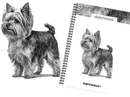 szkicownik-a4-pion-na-spirali-50k-pies-york-narcissus