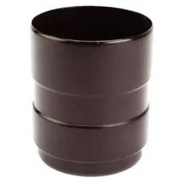 mufa-plastikowa-100-galeco-pvc-braz-czekoladowy-ral8017-lacznik-rur-spustow