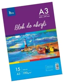 blok-do-akryli-a3-190-m2-tetis-15-arkuszy-duzy-blok-do-akrylu