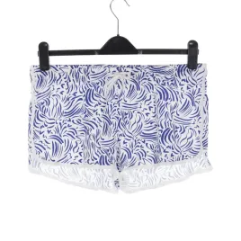 spodenki-damskie-primark-bialo-niebieskie-wzorzyste-krotkie-sportowe-m