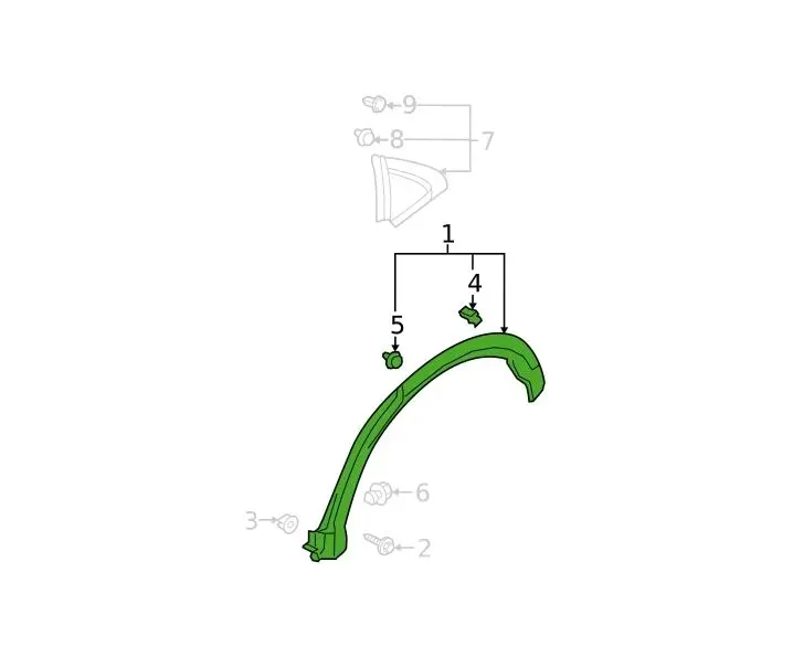 listwa-blotnika-tyl-do-mitsubishi-eclipse-cross-2018-7400a511-lewa