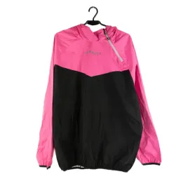 kurtka-damska-hotsuit-rozowo-czarna-wiatrowka-z-kapturem-do-sauny-4xl