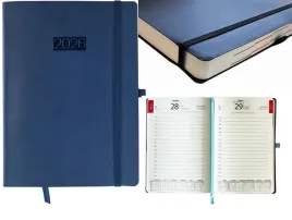 kalendarz-ksiazkowy-a5-dzienny-flex-2026-granat