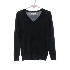 sweter-meski-amazon-essentials-czarny-dlugi-rekaw-serek-dekolt-s