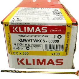 wkrety-do-drewna-uniwersalne-wkcs-60x300-stozek-tx30-zolte-100szt-wkretmet