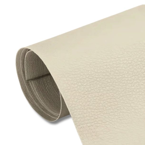 Skóra samoprzylepna skóra z klejem tkanina skaj BEŻOWY 140x50cm 650 g/m²