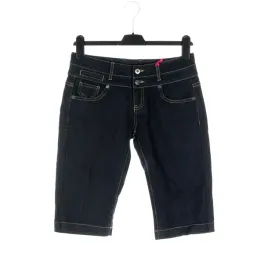 spodenki-damskie-marksandspencer-granatowe-jeansowe-36