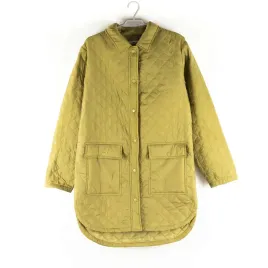 kurtka-damska-jdy-khaki-dluga-pikowana-xs