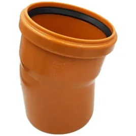 kolano-15-kanalizacyjne-pomaranczowe-110-sn4-pvc-pipelife