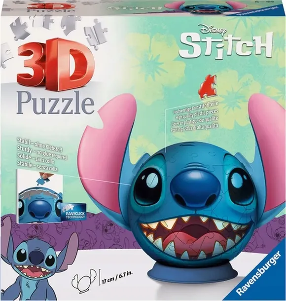 puzzle-3d-kula-disney-stitch-ravensburger-liczba-elementow-72