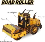 puzzle-drewniane-3d-walec-drogowy-stan-nowy