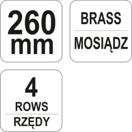 yato-szczotka-drucianadrut-mosiezny4-rzedyrekojesc-plastikowa