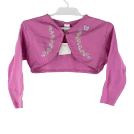 bolerko-dziewczece-baby-rozowe-z-kwiatkami-18m