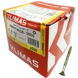 wkrety-do-drewna-uniwersalne-wkcs-35x35-stozek-tx15-zolte-500szt-wkretmet