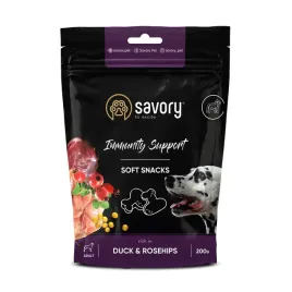 savory-przysmak-dla-psa-soft-adult-kaczka-dzika-roza-200g