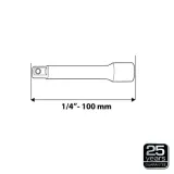 neo-tools-przedluzka-1-4-100-mm
