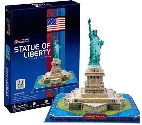 puzzle-3d-statua-wolnosci-cubic-fun-39-elementow