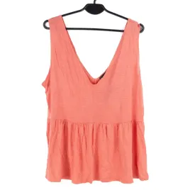 top-damski-primark-rozowy-koszulka-ramiaczka-m