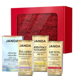 janda-zestaw-w-pudelku-z-okienkiem-lifting-spf50-zelazko-zmarszczek-odzywka