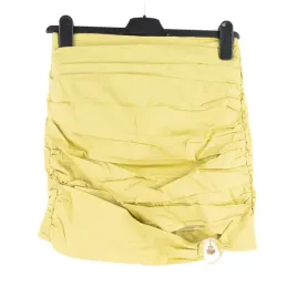 spodnica-damska-zara-zielona-mini-marszczenia-s