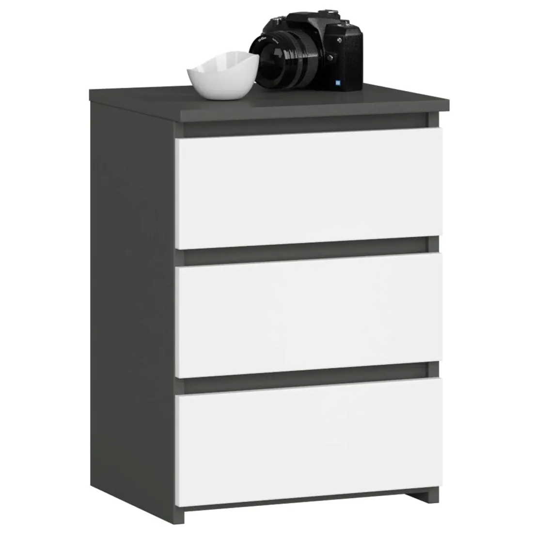 komoda-cl3-40-grafit-szary-biala