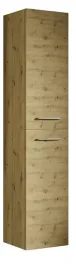 szafka-lazienkowa-wiszaca-slupek-30cm-senna-dab-artis-4-polki-2-fronty