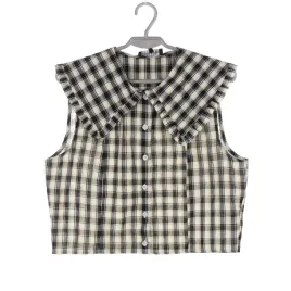 top-damski-cameo-rose-kolorowy-w-kratke-z-kolnierzykiem-40