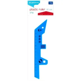 linijka-plastikowa-statek-15-cm-starpak-491025