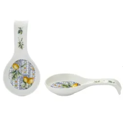 podstawka-pod-lyzke-porcelanowa-2510-cm-do-kuchni-motyw-cytryn-wiosenny