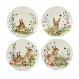 talerz-deserowy-talerzyk-4szt-kpl-porcelana-kwiaty-wielkanocny-15cm-zajac