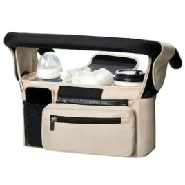 uniwersalny-organizer-do-wozka-dzieciecego-bezowy-torba-dla-mamy-do-wozka