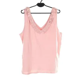 top-damski-time-to-dream-rozowy-prazkowany-z-falbanka-xl