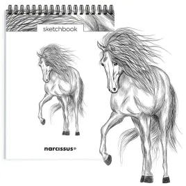 szkicownik-artystyczny-a5-pion-na-spirali-60k-kon-narcissus-z-perforacja