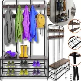 wieszak-regal-stojacy-z-wieszakami-na-ubrania-buty-przedpokoj-4-polki-loft