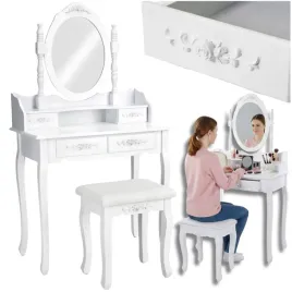 toaletka-z-lustrem-dla-dziewczynki-z-krzeslem-do-makijazu-kosmetyczna-biala