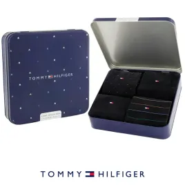 tommy-hilfiger-skarpety-giftbox-4-pary-39-42-czarne-zestaw-prezentowy