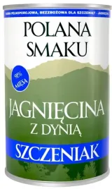 polana-smaku-jagniecina-wieprzowina-dynia-400g-karma-mokra-dla-szczeniat