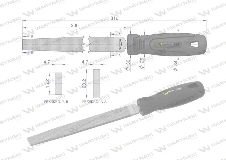 pilnik-plaski-200-mm-warynski