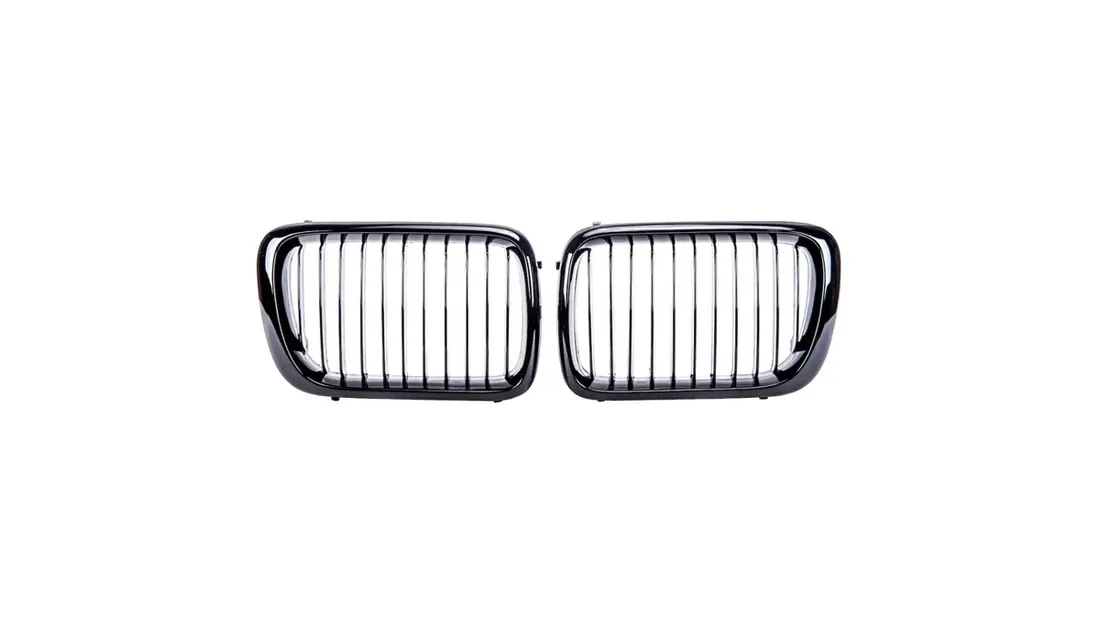 grill-bmw-3-e36-facelift-compact-pojedyncze-zeberka-gloss-black