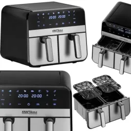 frytkownica-beztluszczowa-airfryer-9l-2500w-dwie-komory-lcd-kd4180