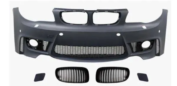 zderzak-bmw-e81-e82-e87-e88-04-11-grill-pdc-sra-1m-stan-nowy