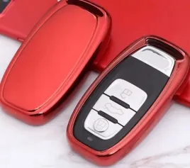 pokrowiec-na-kluczyk-do-audi-keyless-czerwony