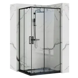kabina-prysznicowa-80x100-czarna-przesuwna-narozna-rea-punto-black