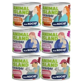 mokra-karma-dla-kota-animal-island-mix-smakow-6x185g