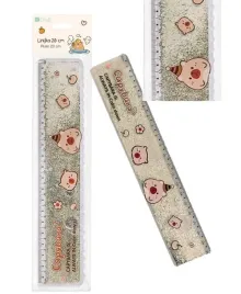 linijka-20cm-z-woda-i-brokatem-kapibara-srebrna-plywajacy-brokat-szkolna