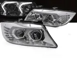 lampy-przednie-bmw-e90-e91-05-08-chrome-led-stan-nowy