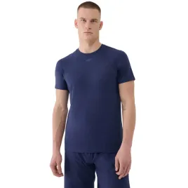koszulka-meska-4f-fnk-m1344-ciemny-granat-melanz-4fwss25tftsm1344-30m-m