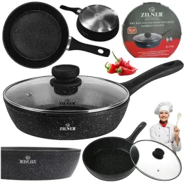 solidna-patelnia-z-pokrywa-30cm-wysoka-nieprzywierajaca-gaz-indukcja-marmur