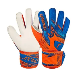 rekawice-bramkarskie-reusch-attrakt-solid-junior-pomaranczowo-niebieskie-55