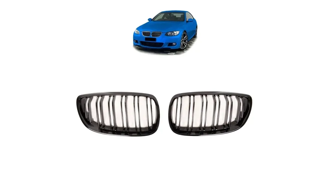 grill-bmw-3-e92-e93-podwojne-zeberka-gloss-black-stan-nowy